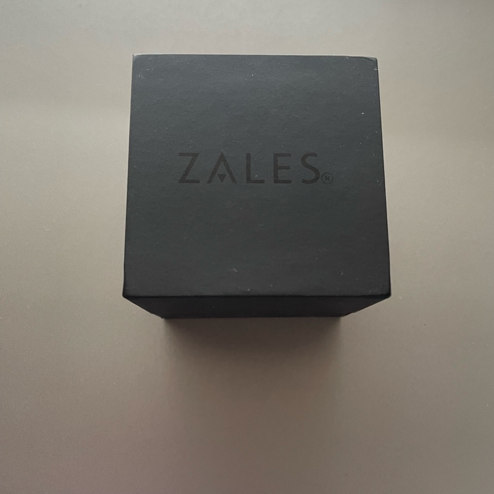 Zales Black Jewelry Box